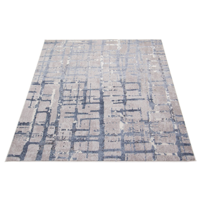 Artra Abstract Indoor Rug, Rectange 3'11" x 5'7"
