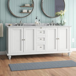 Medfield 70.5'' Double Bathroom Vanity with Top
