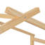 Lit simple naturel avec lit gigogne escamotable, construction en pin, lit en forme d'imagination, deux têtes de lit confortables, super soirées pyjama, conception fantaisiste de 41,5 po de largeur, confortable-995818410
