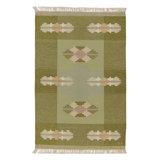 Cotton and Wool Area Rug