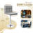 Swivel Adjustable Height Bar Stool-1250038356