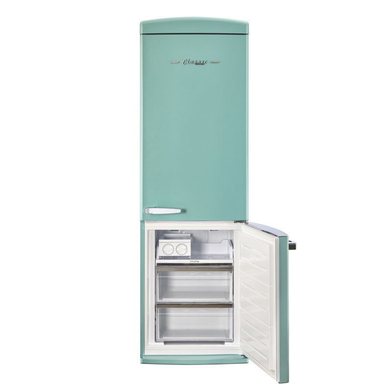 Dégivrage automatique de réfrigérateur de 24 pi 12 pi Classic Retro, certifié Energy Star, profondeur de comptoir