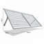Volet à persiennes métalliques Breeze 4.6 (Blanc)