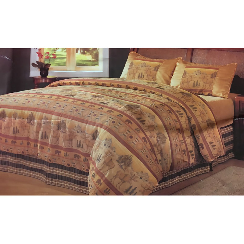 Ensemble de housse de couette Missoula, Couette double / grand et 2 taies décoratives
