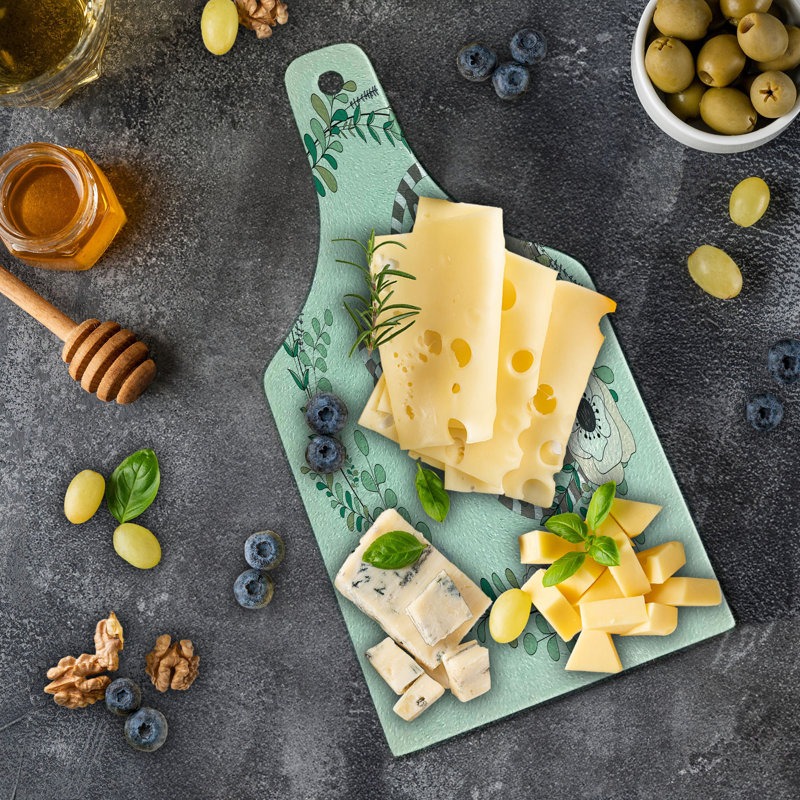 Planche à découper en verre trempé Ambesonne