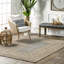 Tapis brun en jute / laine Pantanella-1432659384