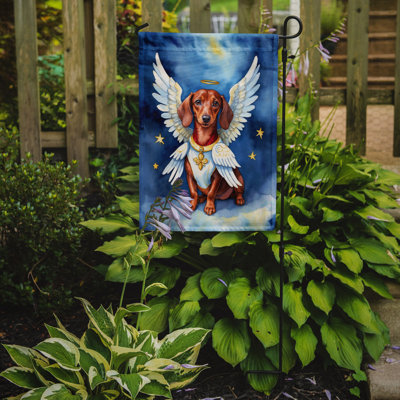 Dachshund My Angel Garden - drapeau