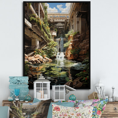 Art mural sur toile Dam