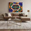 «Dogs Pembroke Welsh Corgi», art mural sur toile brune-368455287
