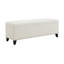 Repose-pieds avec rangement, banc de rangement avec charnière à fermeture sécuritaire, repose-pieds capitonné en lin-751346915