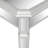 Errika Mirrored End Table