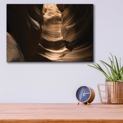 «Canyon Abstract 6» par Lori Deiter, art mural en verre acrylique