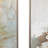 Abstract Canvas Panel Wall Art Display for Home Office Styling - Modern Wall Artwork Painting Print for Living Room Decor - Set of 2, 70", Brown & Gold