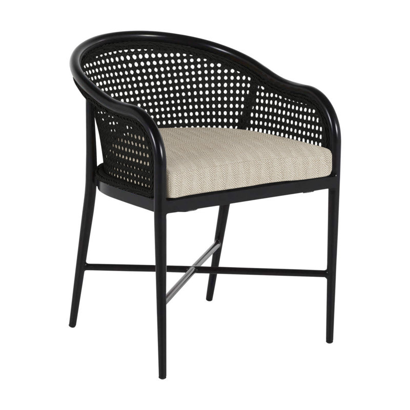 Havana Arm Chair, No Welt, Black, Perigold Key Figure Mineral