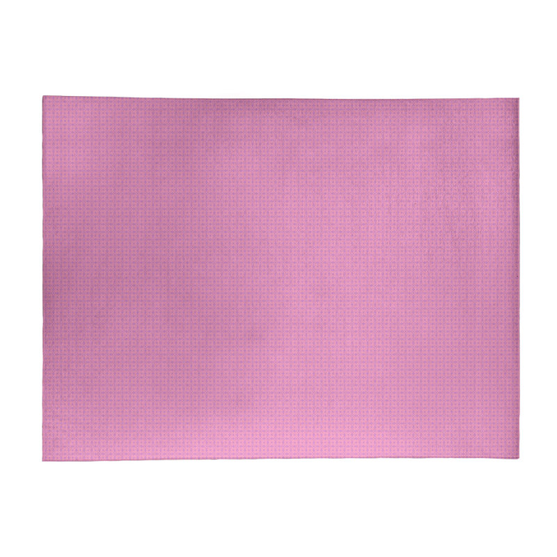 Tapis zone rose napperon, Rectangle 9 pi x 12 pi