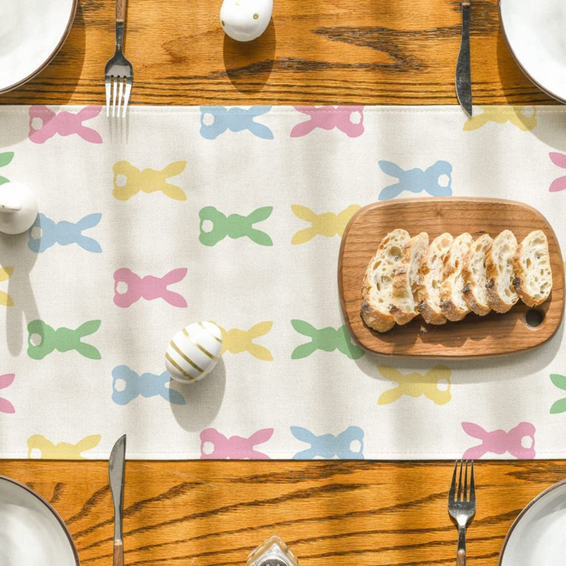 Gerhan Rectangular Easter Polyester Table Runner