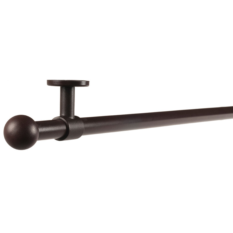 Support de fixation Alma, Brun, H 1,56 po x l 0,75 po x P 0,39 po