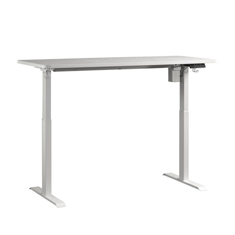 Bureau contemporain assis / debout avec quatre hauteurs préréglées