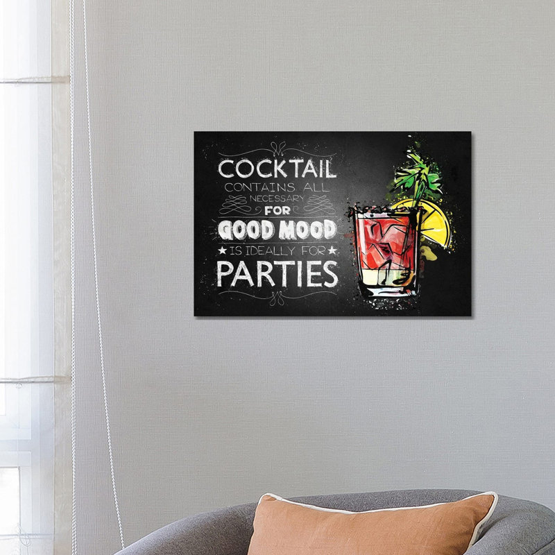 Bloody Mary II 1 Piece Wrapped Canvas Wall Art, 66.04 cm H x 45.72 cm W x 3.175 cm D