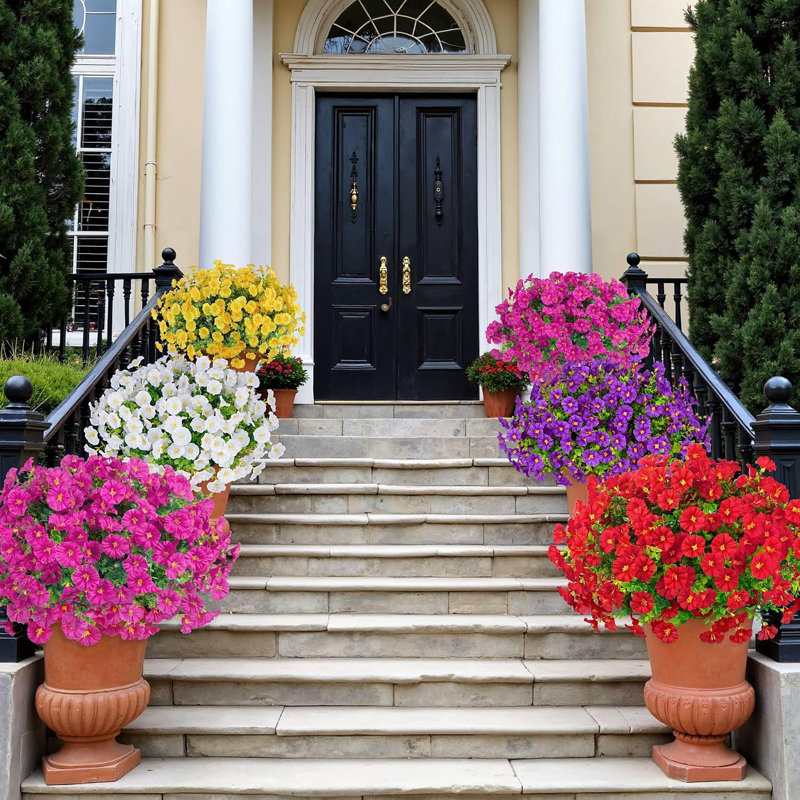 24 pièces Aditya pour l'extérieur - Résistant aux rayons UV pour le jardin, le porche et les aménagements extérieurs