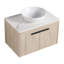 Ensemble de meuble-lavabo flottant avec lavabo en céramique Modern Design