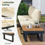 Ensemble de conversation d'extérieur pour canapé modulaire-761838008