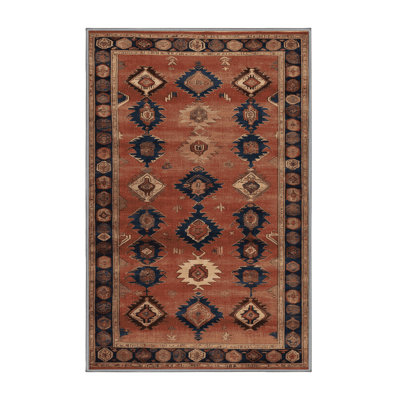 Machine Washable Persian Brown Area Rug