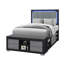 Grand lit Elsa avec rangement à DEL noir et gris-1964533644-1964533646