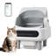 11L Open Top Automatic Cat Litter Box, Quiet Operation with Bio-Radar & Gravity Sensor,Works with 2.4G WiFi & 5G