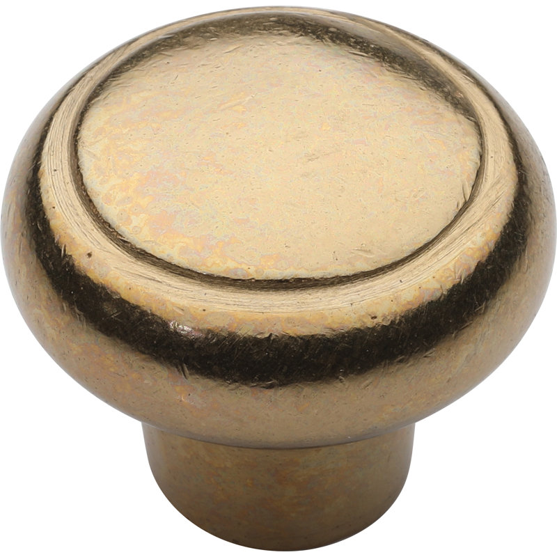 Newport Cabinet Knob, Natural Bronze, 1.5