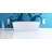 Spartan 60'' x 30'' Freestanding Soaking Solid Surface Bathtub-22940824