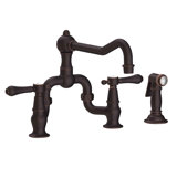 Chesterfield Bridge Faucet with Side Spray