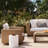 Coda Round Concrete Outdoor Side Table-110476392
