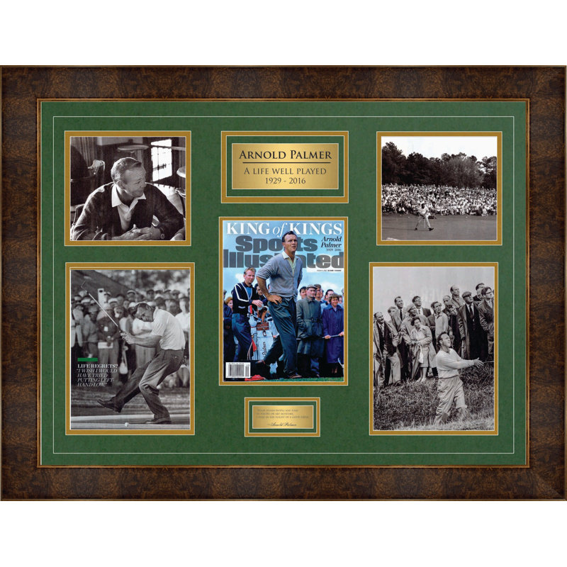 Collage illustré de sports d'Arnold Palmer