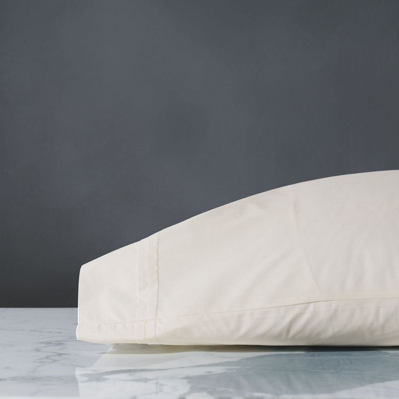 Vail Pillow Case, King Pillowcase, Ivory