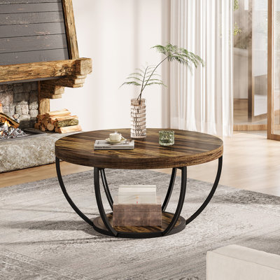 Table basse à plancher
