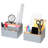 Bamboo & Plastic Desk Organizer