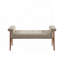 Banc rembourré Jacorian
