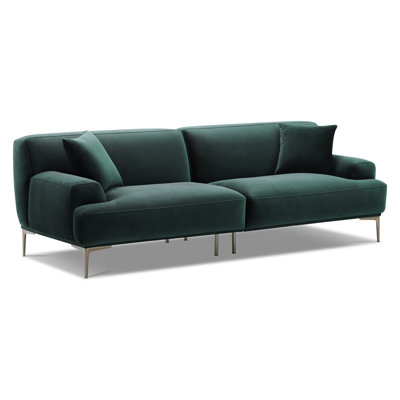 Mineta 92" Velvet Performance Fabric Sofa