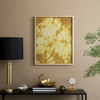 Turmeric Sunrise II Framed Print - Solid Wood