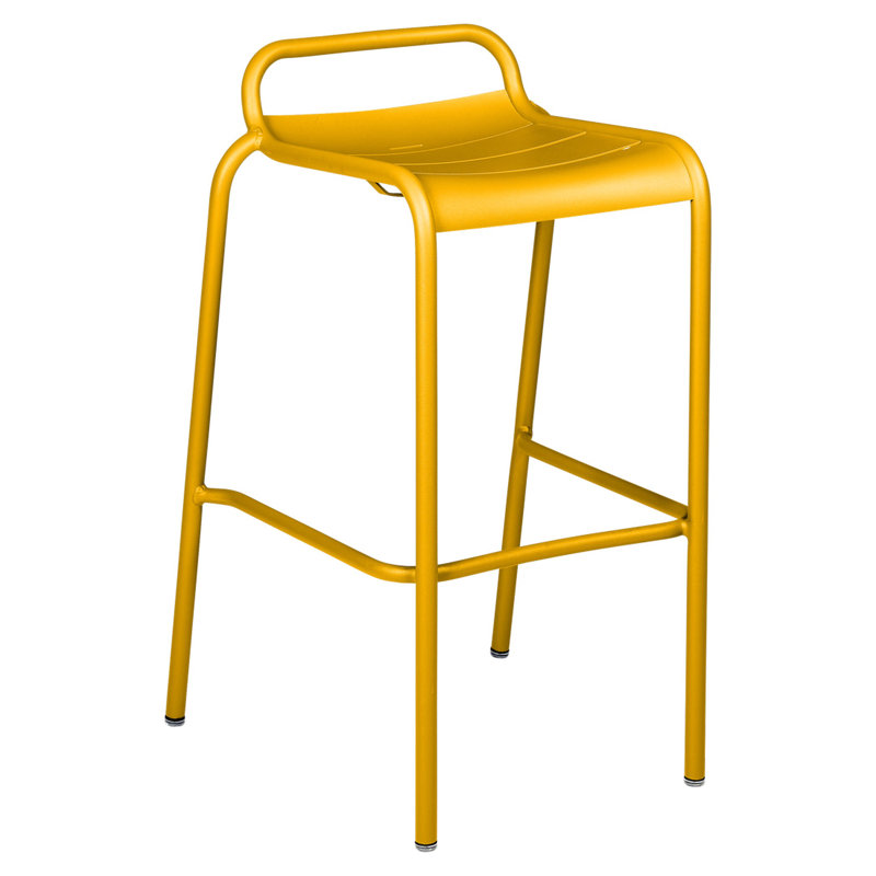 Tabouret de bar 34,5 po Luxembourg, Miel texturé