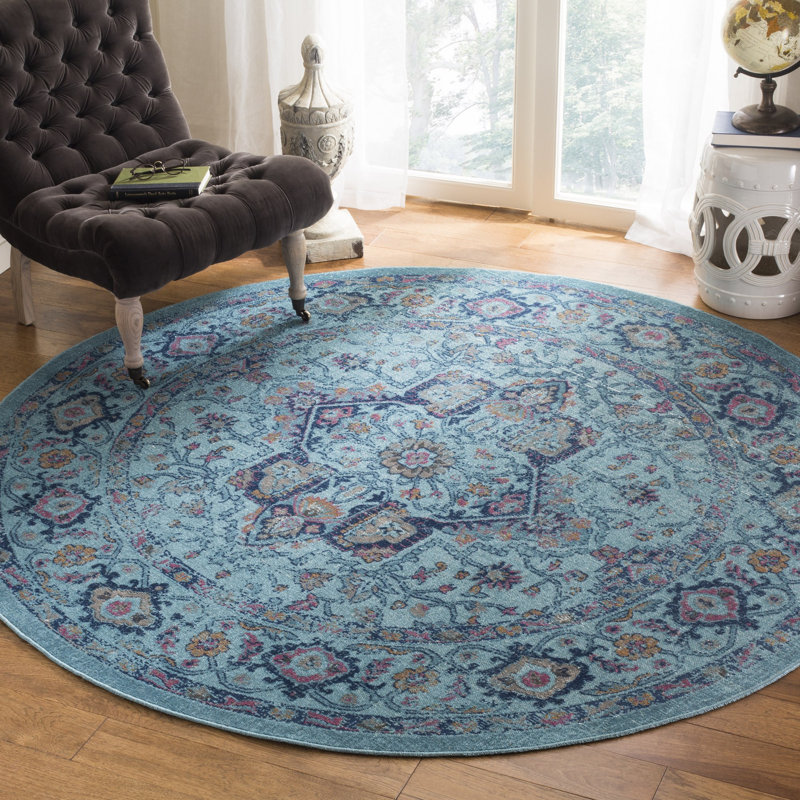 Villanova Performance Oriental Rug, Round 6'7"