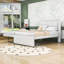 Lit plateforme tapissier double avec lit gigogne Jadarrion-1758670649
