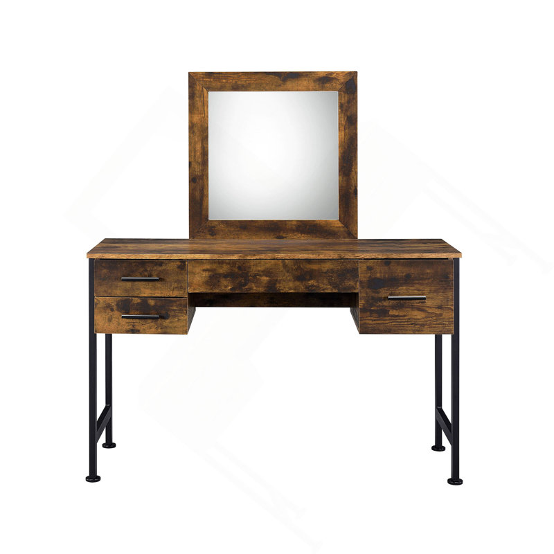 Ensemble de meuble-lavabo 4 tiroirs avec miroir