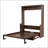 Queen Murphy Bed with Shelves