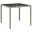 Wicker Outdoor Dining Table , cm W 90cm cm D-129875388-129875387