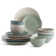 Siterra Artist's Blend Stoneware 16 Pc Dinnerware Set