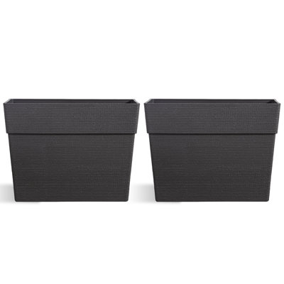 Aura Outdoor Rectangular Planter Box