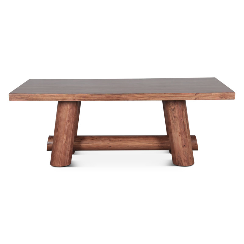 Table de salle à manger 80 po Wildwood, 30"H x 80"L x 38"W, Brun