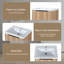 24"Modern Freestanding Bathroom Vanity With Resin Basin